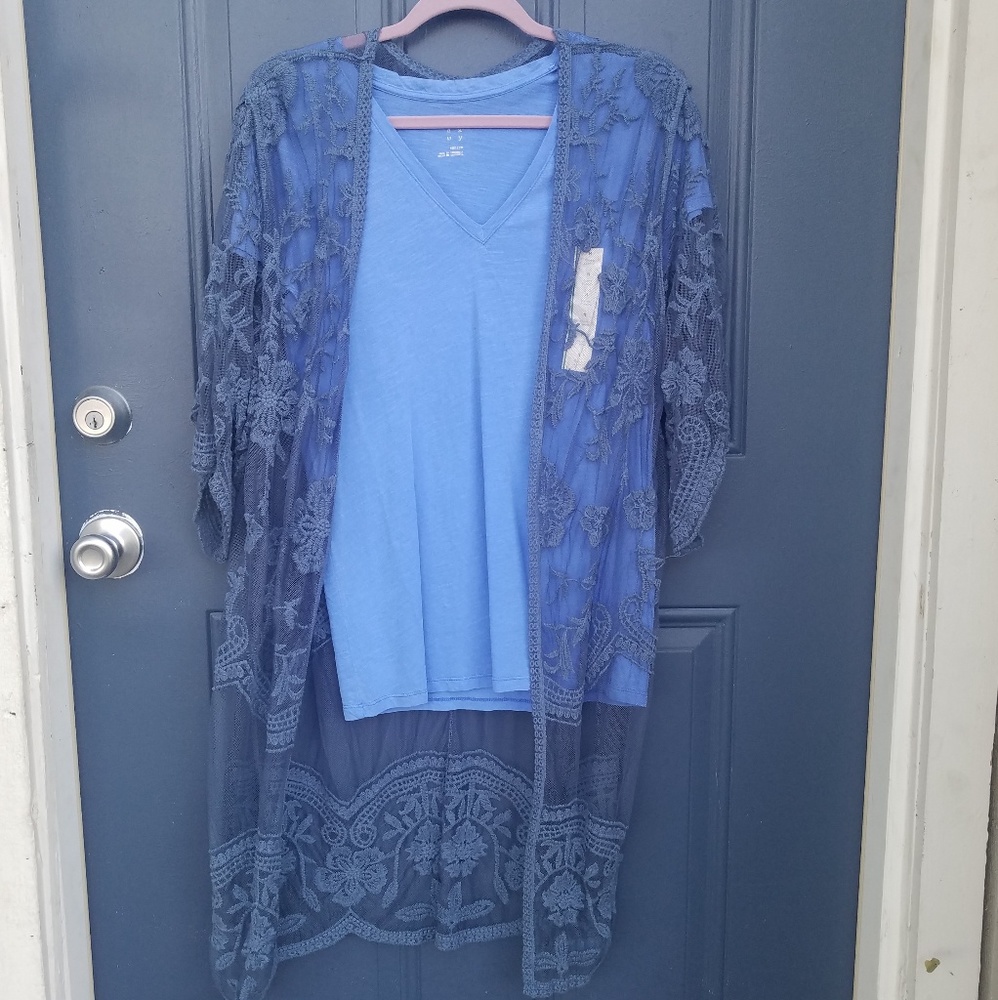 NWOT Jodifl Lace Duster